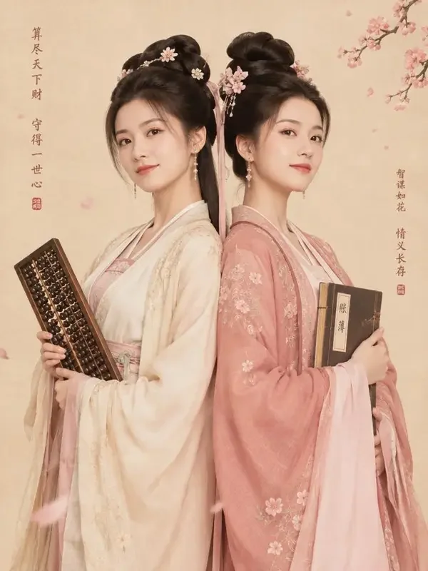 《掌家双娇妻》推荐封面，逆袭题材