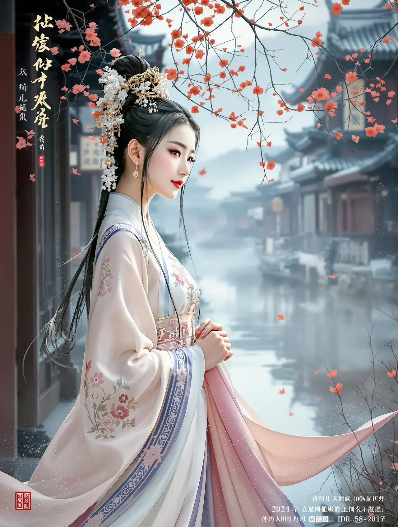 《花灯夜案》推荐封面，悬疑题材